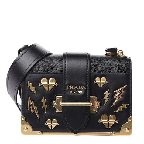 prada black astrology bag|prada city cahier astrology bag.